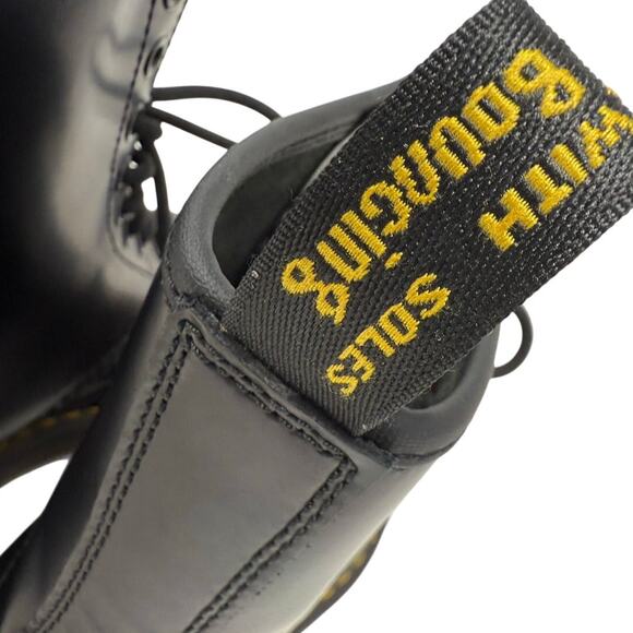 Dr. Martens 1460 Smooth Leather Lace Up Boots Black Women’s 6 Mint Condition - Picture 10 of 10